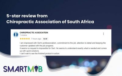 News 13 5-star review from Chiropractic Association of South Africa